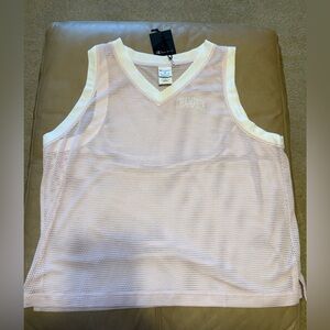 Champion Authentic women’s mesh courtside tank X Large pink NWT